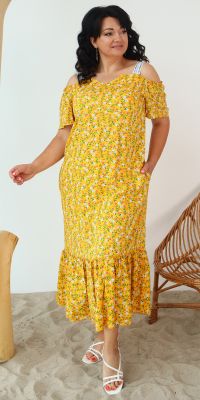 Сукня Lubira 2433 (Жовтий)